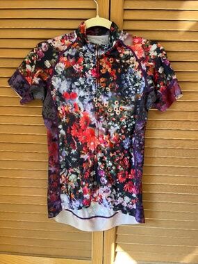 Shebeest Divine Cycling Jersey, Secret Garden